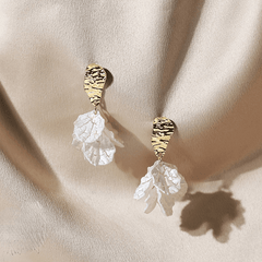 Flower Dangle Earrings - Shah S. Sahota