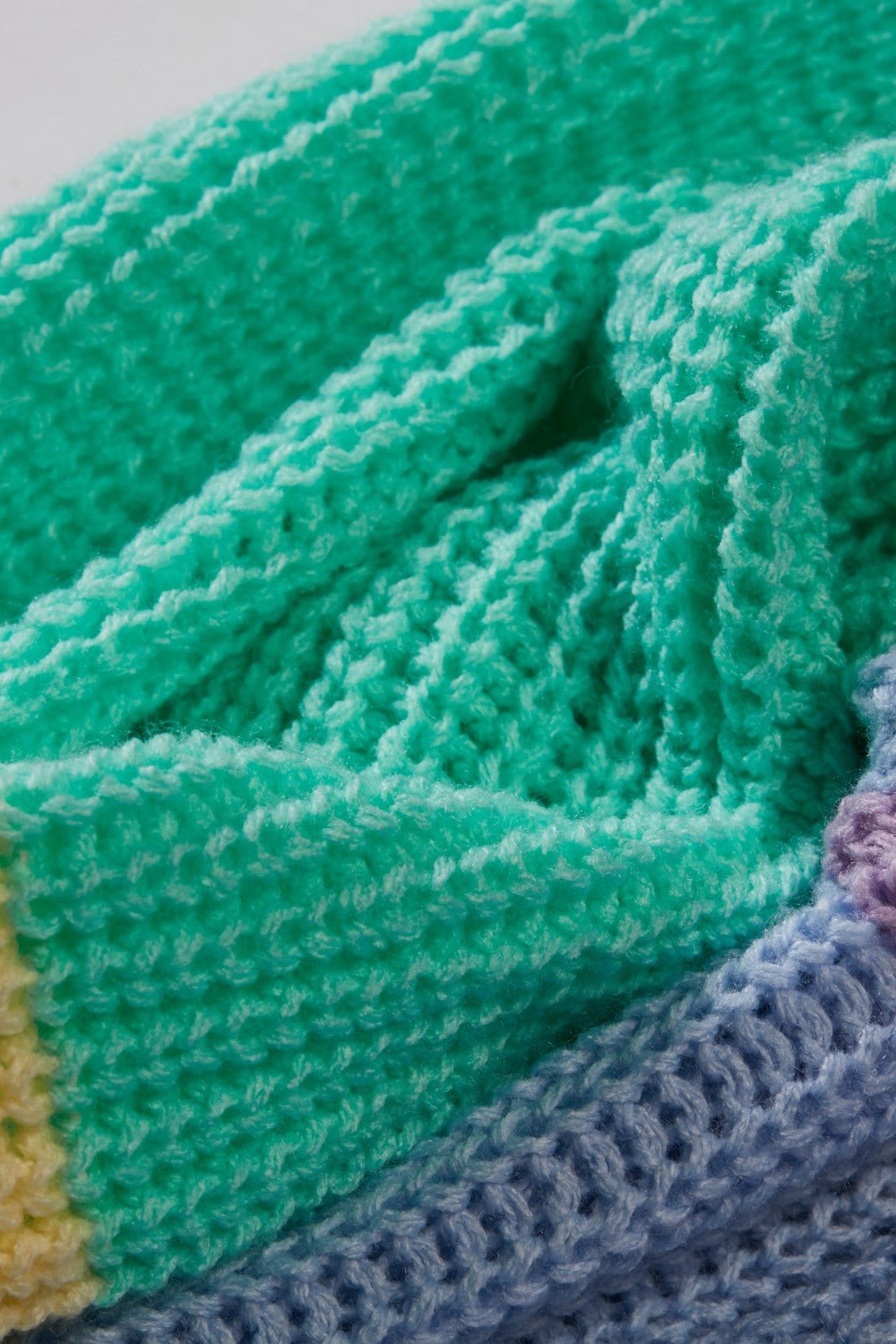 Color Block Open Front Drop Shoulder Cardigan with Pockets - Shah S. Sahota