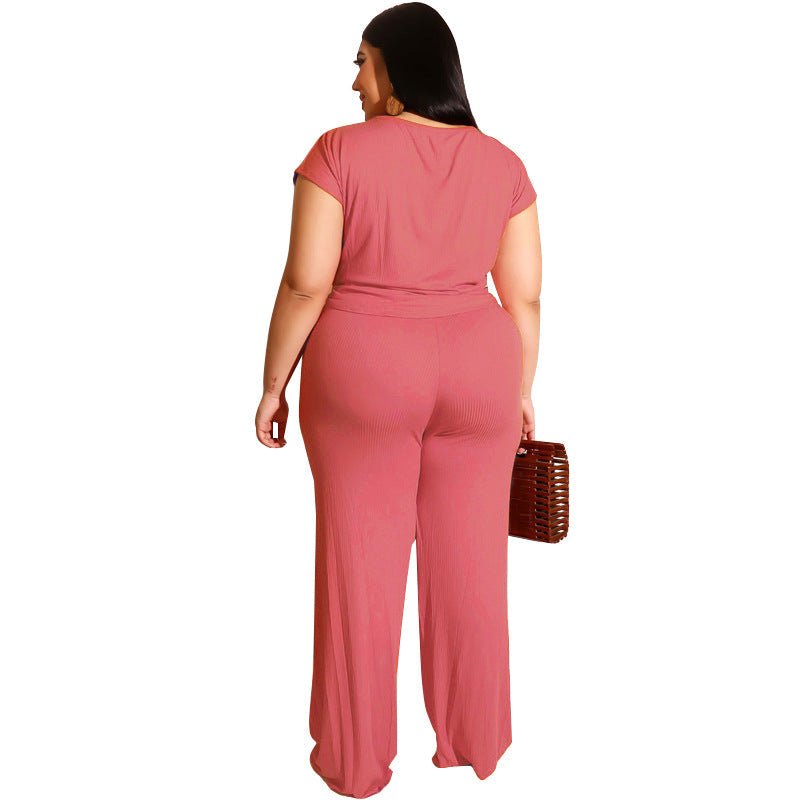 Women‘s Solid Color Two Piece Set - Shah S. Sahota