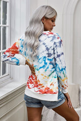 Tie-Dye High Low Sweatshirt - Shah S. Sahota