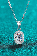 Be The One 1 Carat Moissanite Pendant Necklace - Shah S. Sahota
