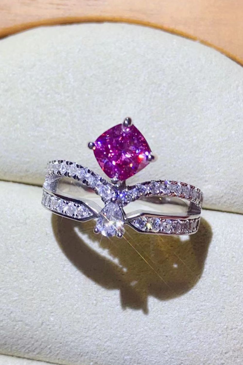 At Your Best 1 Carat Moissanite Ring - Shah S. Sahota