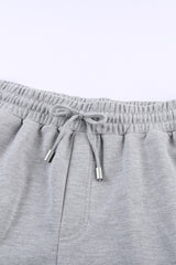 Drawstring Waist Cuffed Shorts - Shah S. Sahota