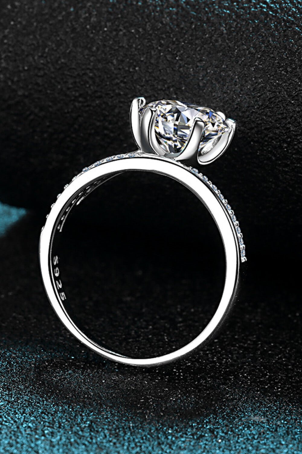3 Carat Moissanite 6-Prong Ring - Shah S. Sahota