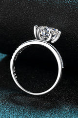 3 Carat Moissanite 6-Prong Ring - Shah S. Sahota