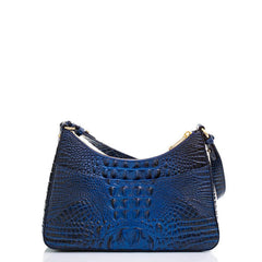 Retro Crocodile Pattern Baguette Bag - Shah S. Sahota