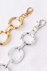 Aluminum Alloy Circle Chain Belt - Shah S. Sahota