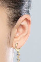 Be The One Moissanite Drop Earrings - Shah S. Sahota