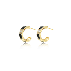 Small Silver Hoop Earrings - Shah S. Sahota