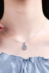 1 Carat Moissanite Necklace - Shah S. Sahota