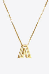 A to J Letter Pendant Nekclace - Shah S. Sahota