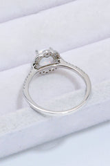 Platinum-Plated 4-Prong Opal Ring - Shah S. Sahota