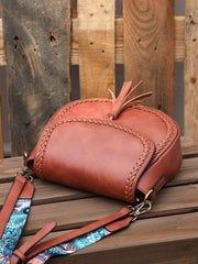 Retro Tassel Saddle Bag - Shah S. Sahota