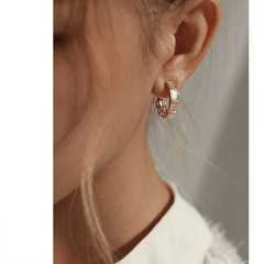 Small Silver Hoop Earrings - Shah S. Sahota