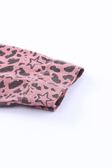 Printed Raw Hem Denim Shacket - Shah S. Sahota