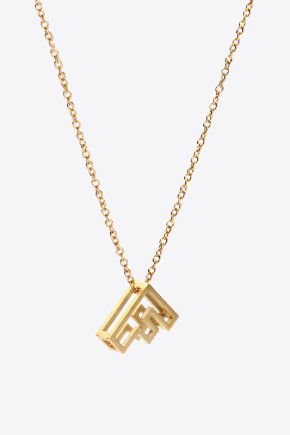 A to J Letter Pendant Nekclace - Shah S. Sahota
