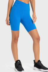 V-Waist Biker Shorts - Shah S. Sahota