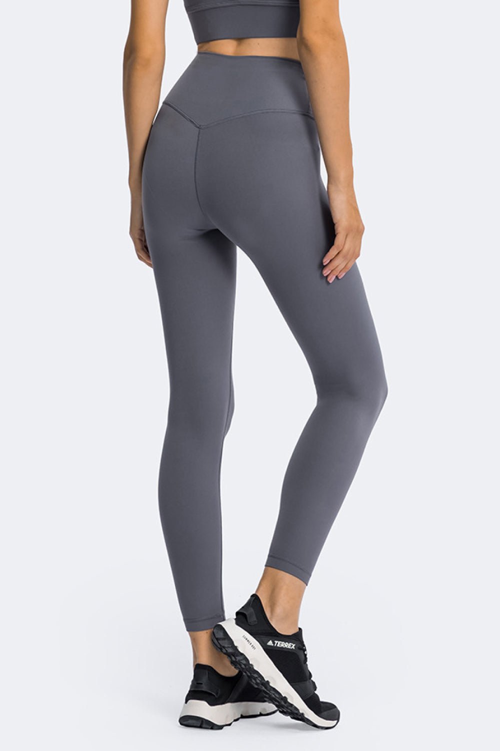 High Rise Ankle Length Yoga Leggings - Shah S. Sahota