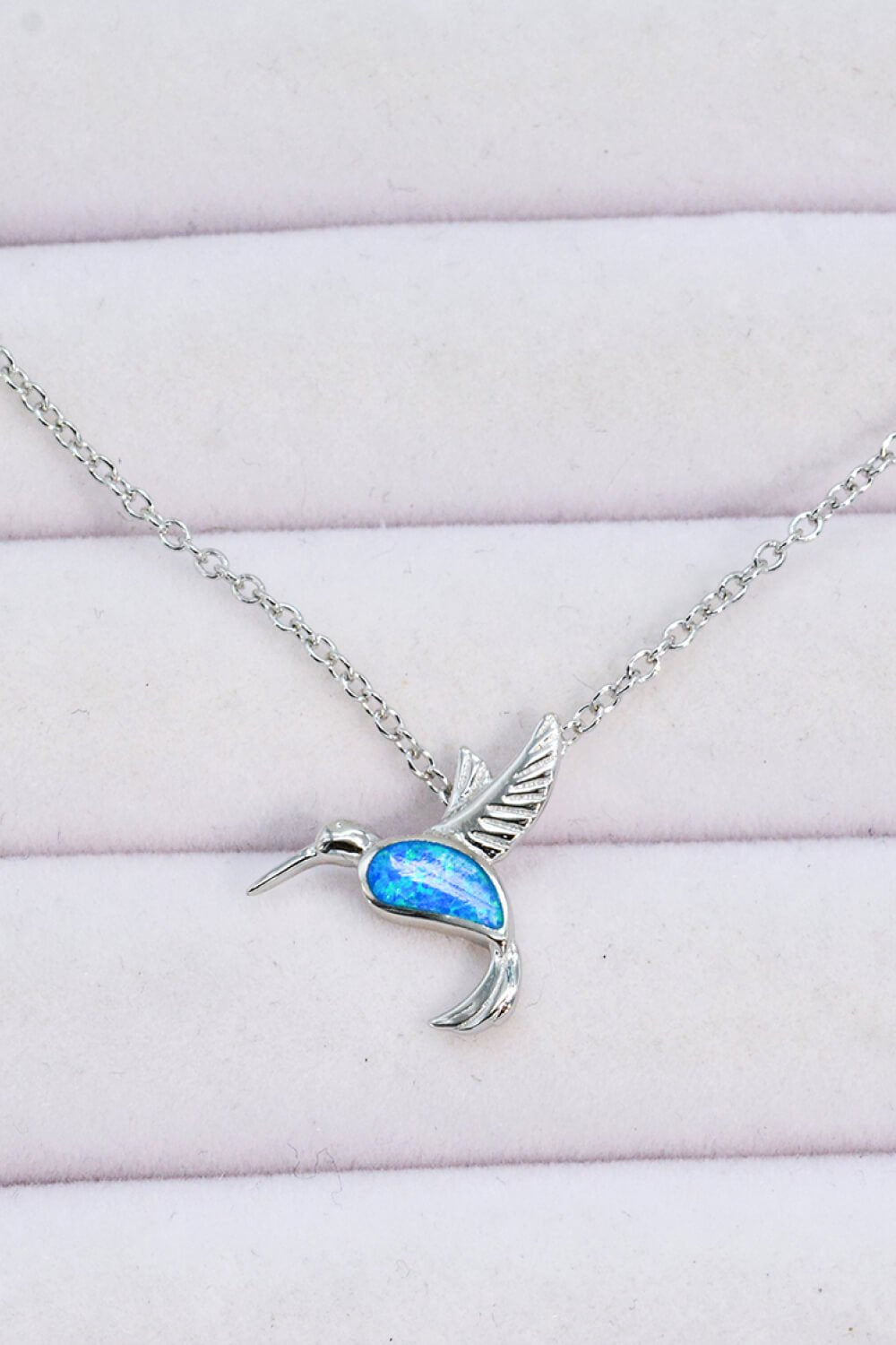 Opal Bird 925 Sterling Silver Necklace - Shah S. Sahota