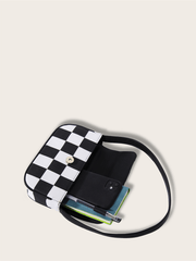 Retro Plaid Square Baguette Bag - Shah S. Sahota