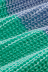 Color Block Open Front Drop Shoulder Cardigan with Pockets - Shah S. Sahota