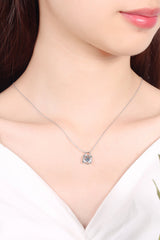 Moissanite Lock Pendant Necklace - Shah S. Sahota