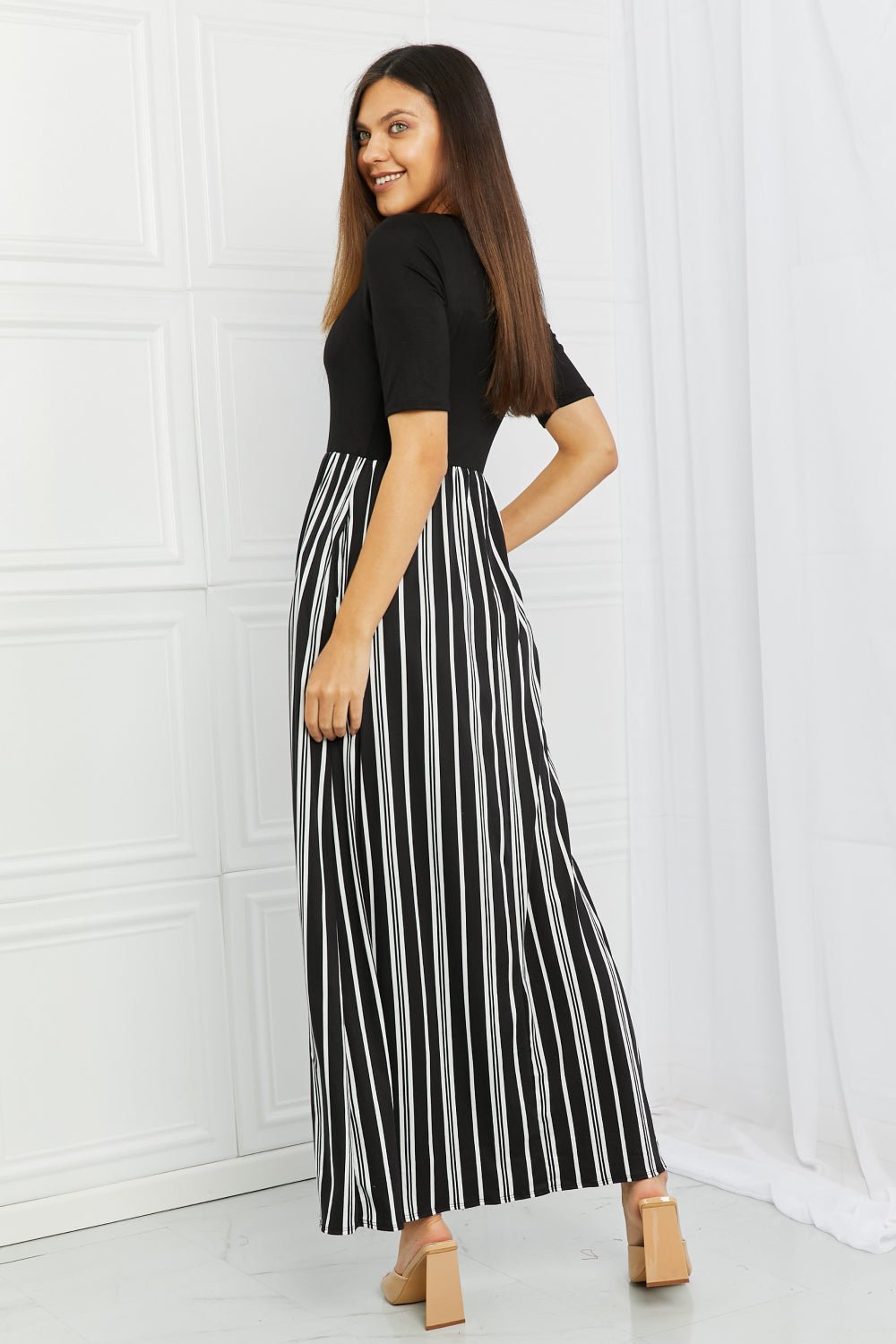 Celeste Essential Full Size Maxi Dress - Shah S. Sahota