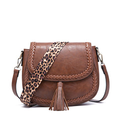Retro Tassel Saddle Bag - Shah S. Sahota
