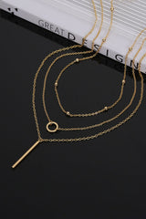 Basic Three-Piece Chain Necklace Set - Shah S. Sahota