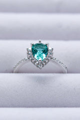 Paraiba Tourmaline Pear Shape Ring - Shah S. Sahota