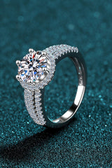 Sterling Silver Moissanite Ring - Shah S. Sahota