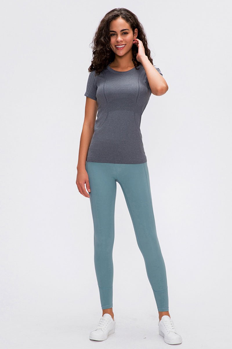 Compression Crewneck Tee - Shah S. Sahota