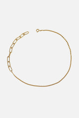 Thick Chain Stitching Necklace - Shah S. Sahota