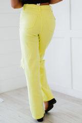 Vibrant Kami Destroyed Wide Leg Jeans - Shah S. Sahota