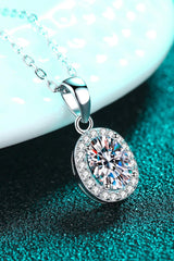 Be The One 1 Carat Moissanite Pendant Necklace - Shah S. Sahota