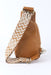 Faux Leather Zipped Crossbody Chest Bag - Shah S. Sahota
