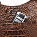 Retro Crocodile Pattern Tote Bag - Shah S. Sahota