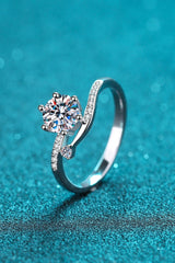 On My Mind 925 Sterling Silver Moissanite Ring - Shah S. Sahota