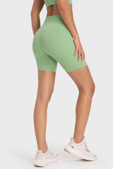 Staying Cozy Wide Waistband Biker Shorts - Shah S. Sahota