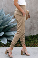 Pocketed Casual Joggers - Shah S. Sahota