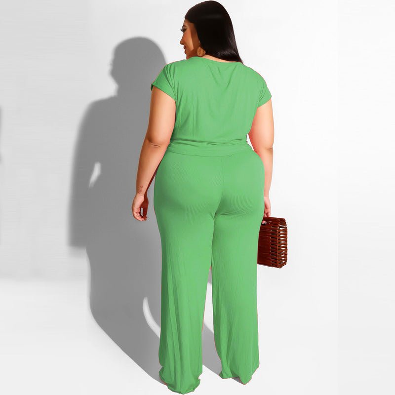 Women‘s Solid Color Two Piece Set - Shah S. Sahota