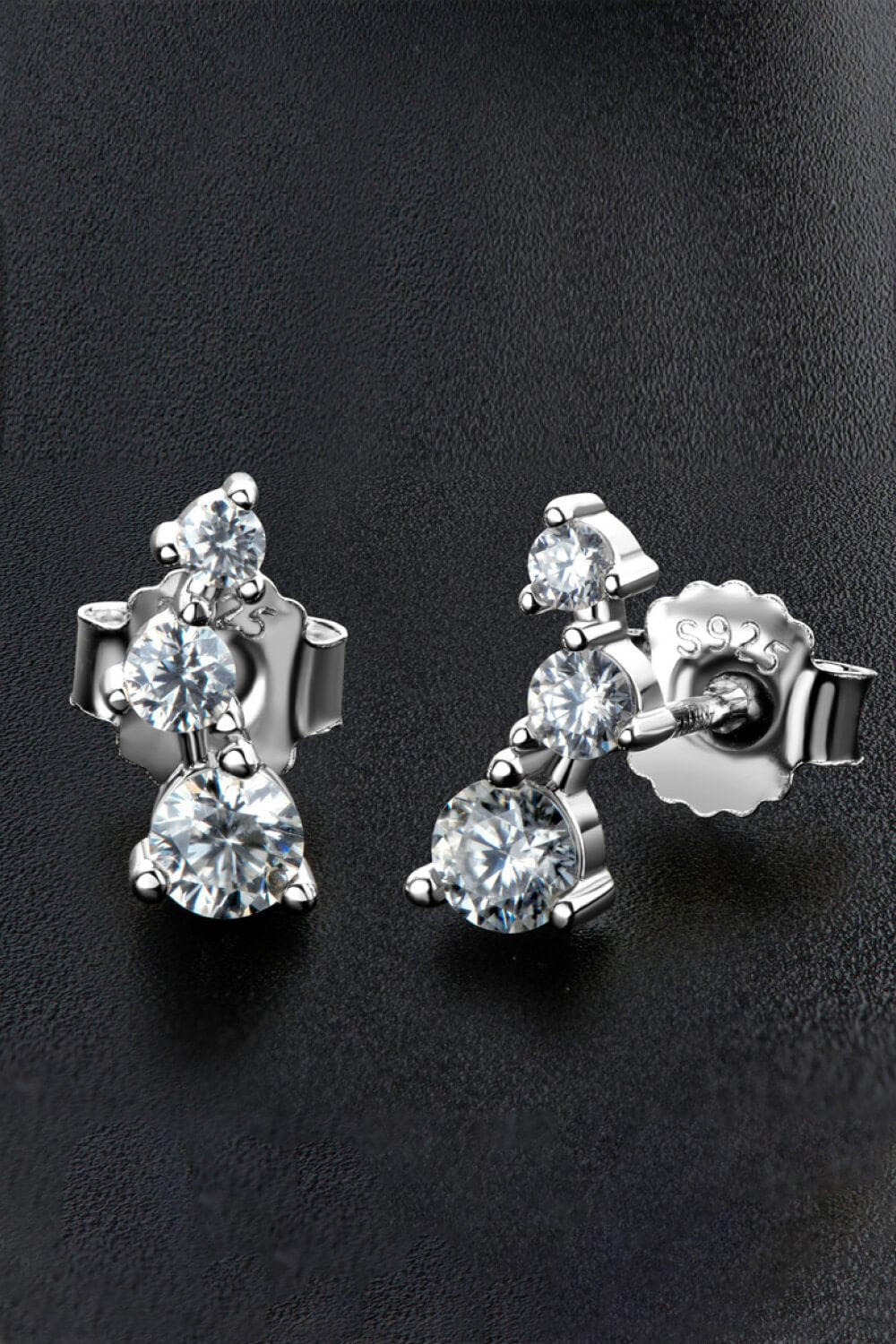 Your Way Moissanite Stud Earrings - Shah S. Sahota