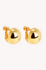 18K Gold Plated Ball Stud Earrings - Shah S. Sahota