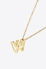 U to Z Letter Pendant Nekclace - Shah S. Sahota