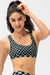 Checkered Sports Bra - Shah S. Sahota