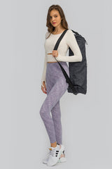 Cut Out Front Crop Yoga Tee - Shah S. Sahota