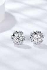 925 Sterling Silver Moissanite Stud Earrings - Shah S. Sahota