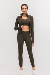 High Neck Active Jacket - Shah S. Sahota