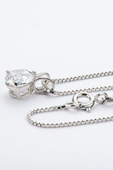 Show Off 1 Carat Moissanite Pendant Necklace - Shah S. Sahota