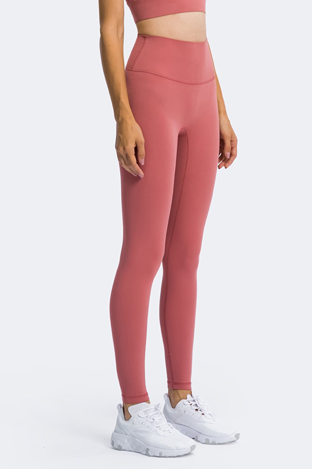 High Rise Ankle Length Yoga Leggings - Shah S. Sahota